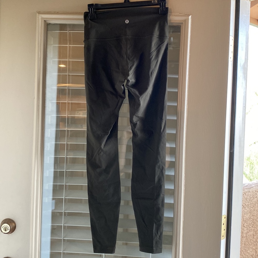 Lululemon Olive Green Leggings - Picture 2 of 2